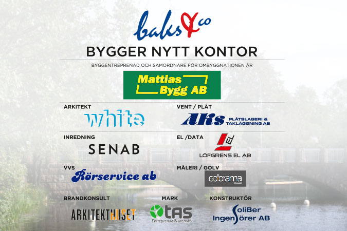 Baks & co bygger nytt